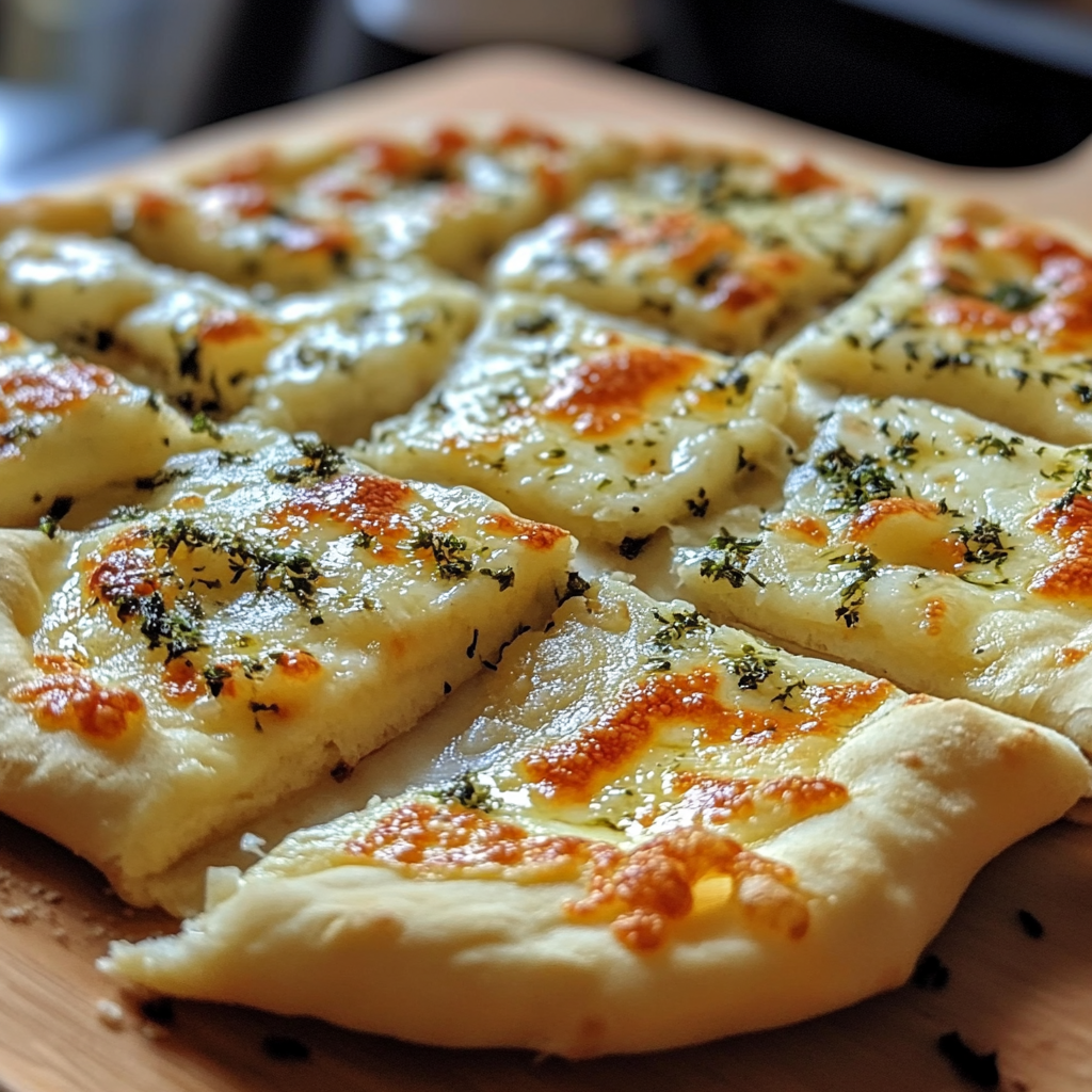 “Freshly baked cottage cheese flatbread served with a variety of toppings.”​